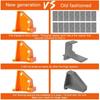 20Pcs Removable Triangle Flooring Spacer Laminate Floor Mounting  Gasket  Construction