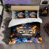 Queens Park Rangers Football Set Biancheria da Letto 3 Pezzi Morbido Copripiumino con Federe Set Decorazione Camera da Letto per la Casa
