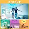 36w Music Led Ceiling Light Remote Control Bluetooth Speaker Rgb Rainbow Lamp