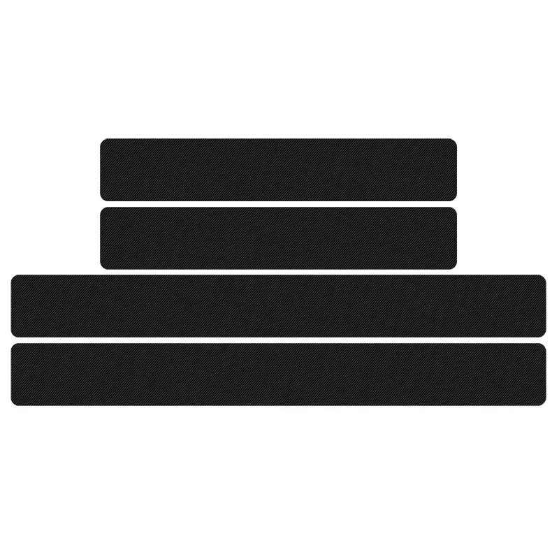 

4 шт. Наліпка на поріг з вуглецевого волокна для автомобілів Наліпка для захисту педалей Для Opel Astra j Insignia Astra g Corsa Mokka Vivaro Meriva