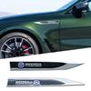2PCS Metal Body Blade Side Emblem Car Badge Sticker for 2, 3 (MS), 6, CX-5, CX5, BT-50, CX-30, AXELA