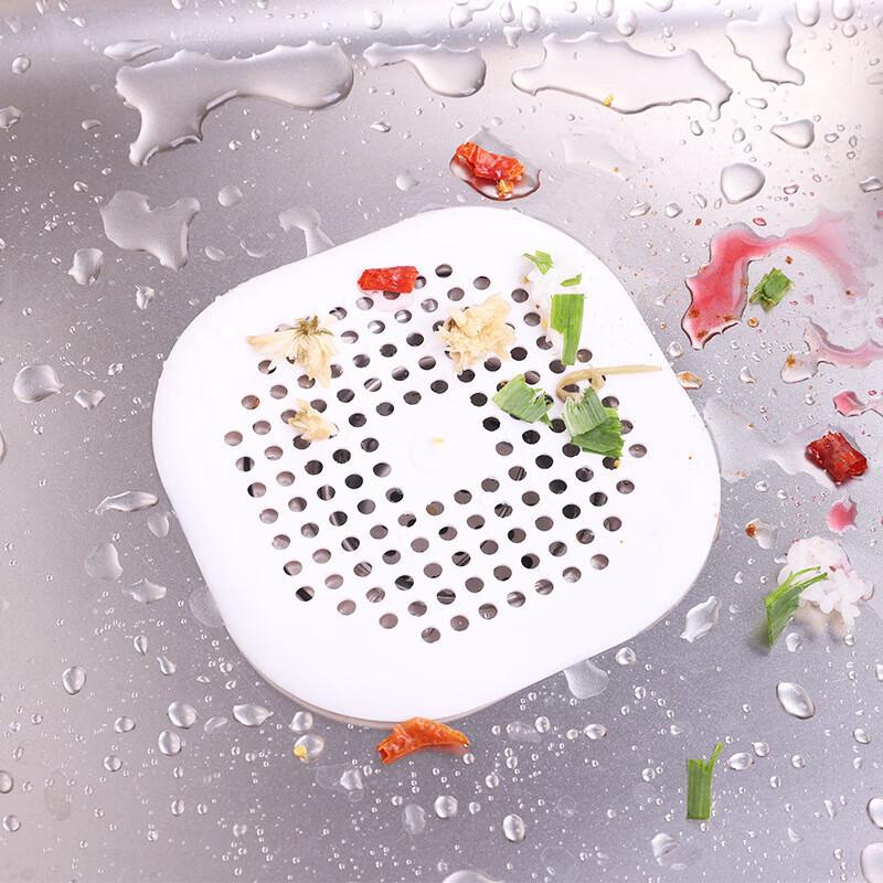 Anti-Clog Suction Cup Drain Cover for Bathroom and Kitchen