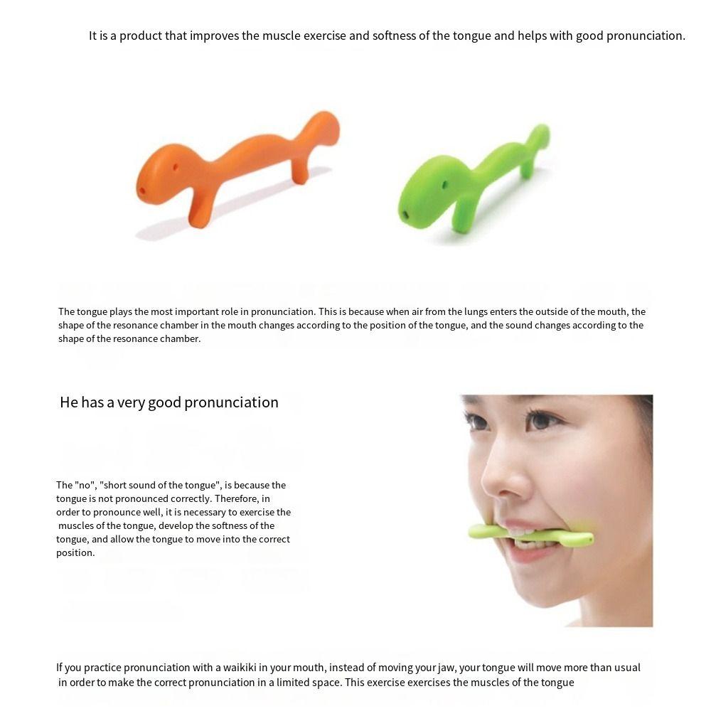 3 Color Mouth Smile Training Massager Portable Smile Shaper Cute Facial Exerciser  Jaw Lip Trainer