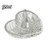Small Ring Plate Jewelry Dish Glass Water Holder for Bathroom Ripple Elegant Clear Crystal Holder Decorative Trinket Tray Bedside