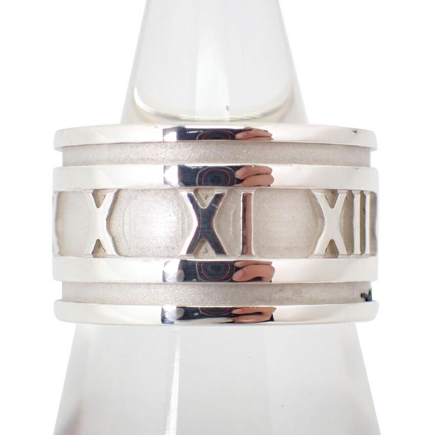 

[Pre-owned] TIFFANY 925 Atlas Wide Ring / Size 13.5 / j46-5