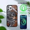 Attack On Titan Levi Ackerman Phone Case For iPhone 17,16,15,14,13,Pro,Max,Plus,Magnetic For Magsafe Wireless Charging