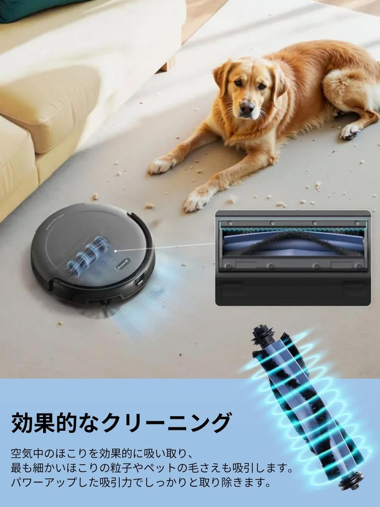 Anker Eufy Roboterstaubsauger C10 Roboterstaubsauger Ersatz-Walzenbürste Ersatzteile Beinhaltet Hauptbürste und Walze Ersatz Staubsauger