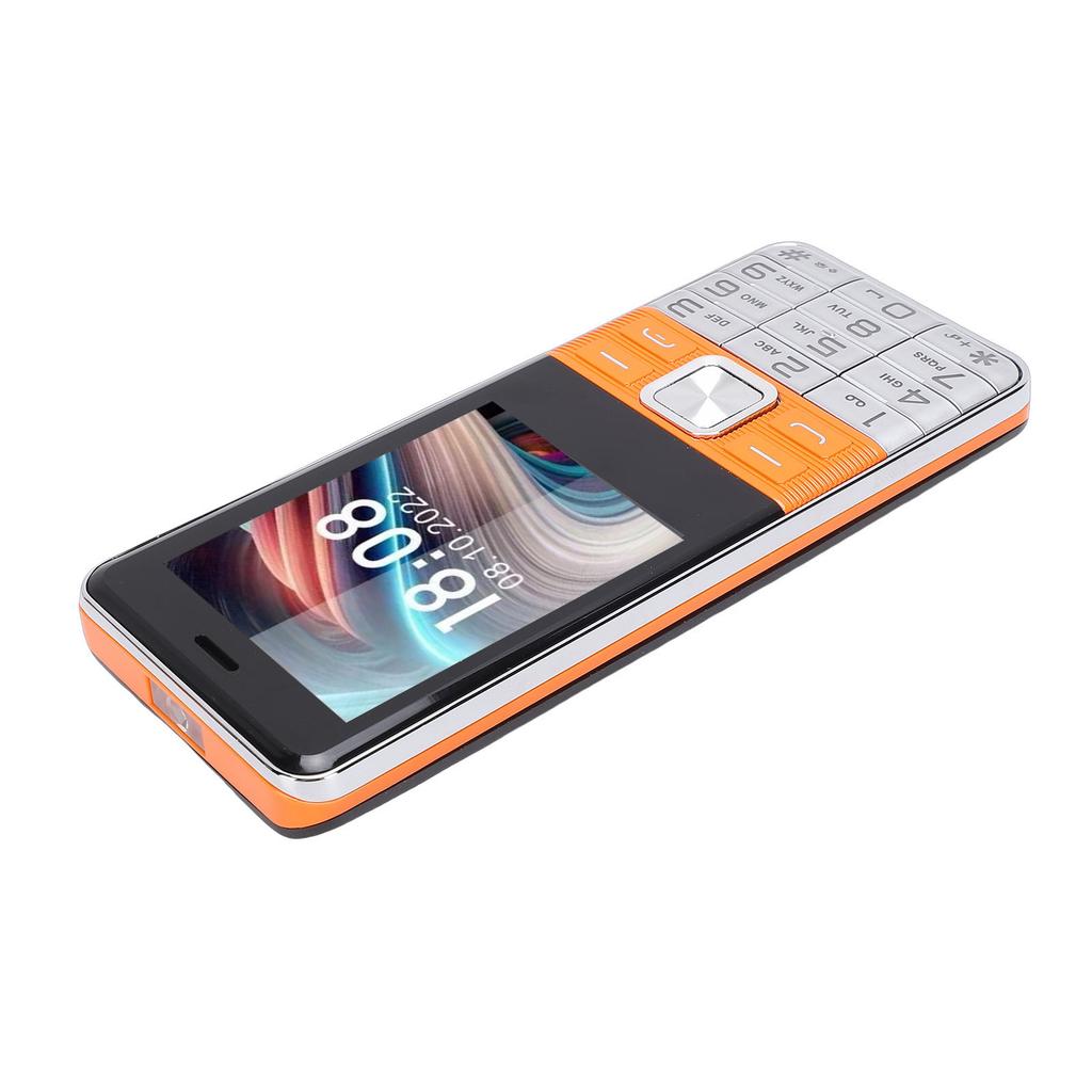 2G Unlocked Phone 2.8 Inch HD Color Screen 4 SIM Card Slots High Volume Speaker Big Keys Mobile Phone Support and 3.5mm Headphone