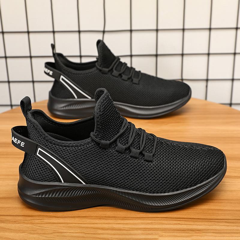 Fashion Green Big Size 47 Mesh Shoes Men Breathable Running Shoes for Men Tennis Shoes Mens Summer Sneakers Outdoor Jogging Shoes Men