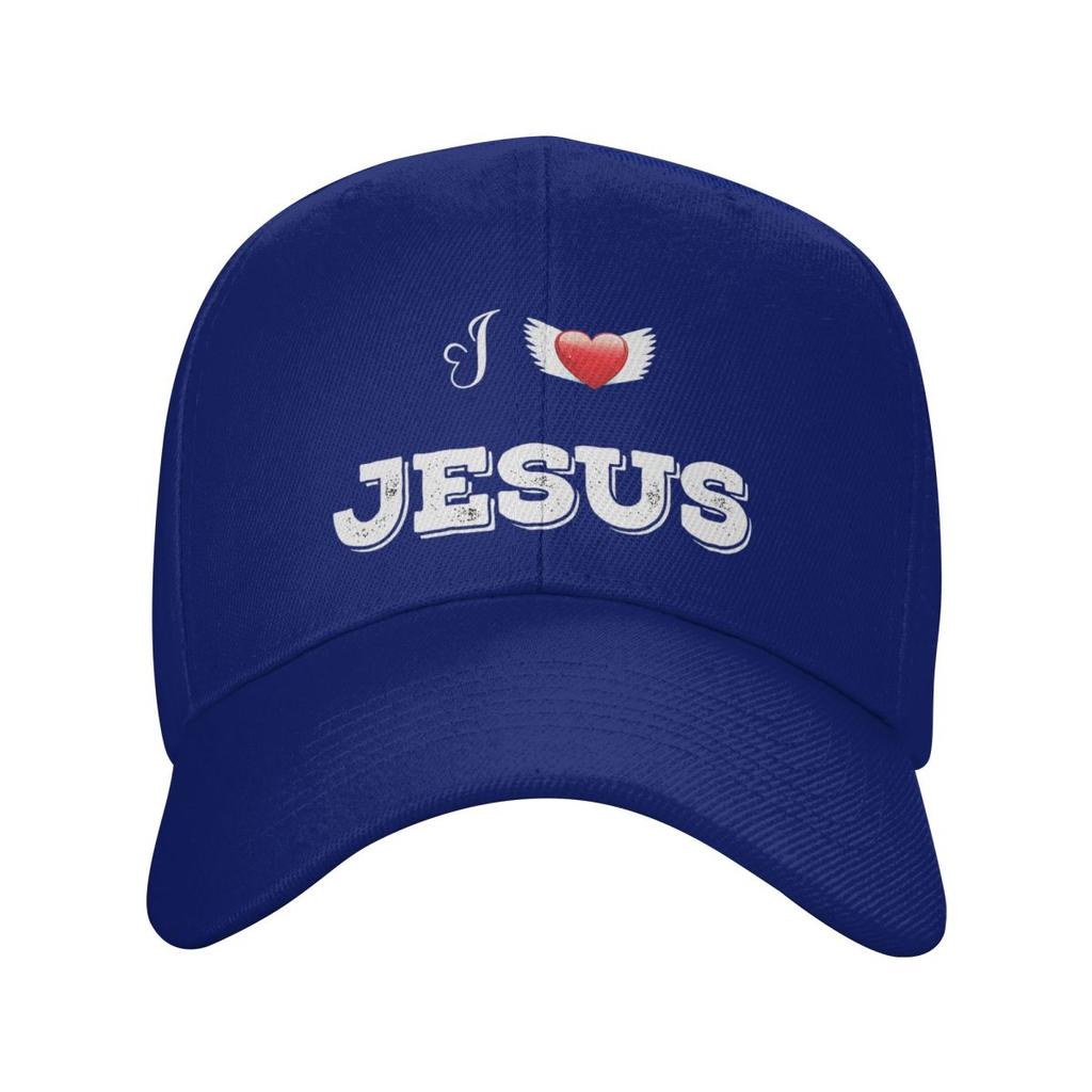 I Love Jesus God Cross Print Baseball Caps Fashion Men Women Hats Casual Cap Sports Baseball Hat Casquette