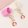 Cute Fortune Cat Keychain Maneki Neko Cat Pet Paw Sakura Original Keyring