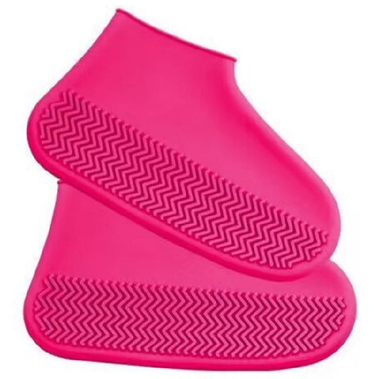Collapsible Anti Slip Rain Shoe Covers Reusable Silicone Design Full Coverage Shoe Protectors For Hiking Daily Use