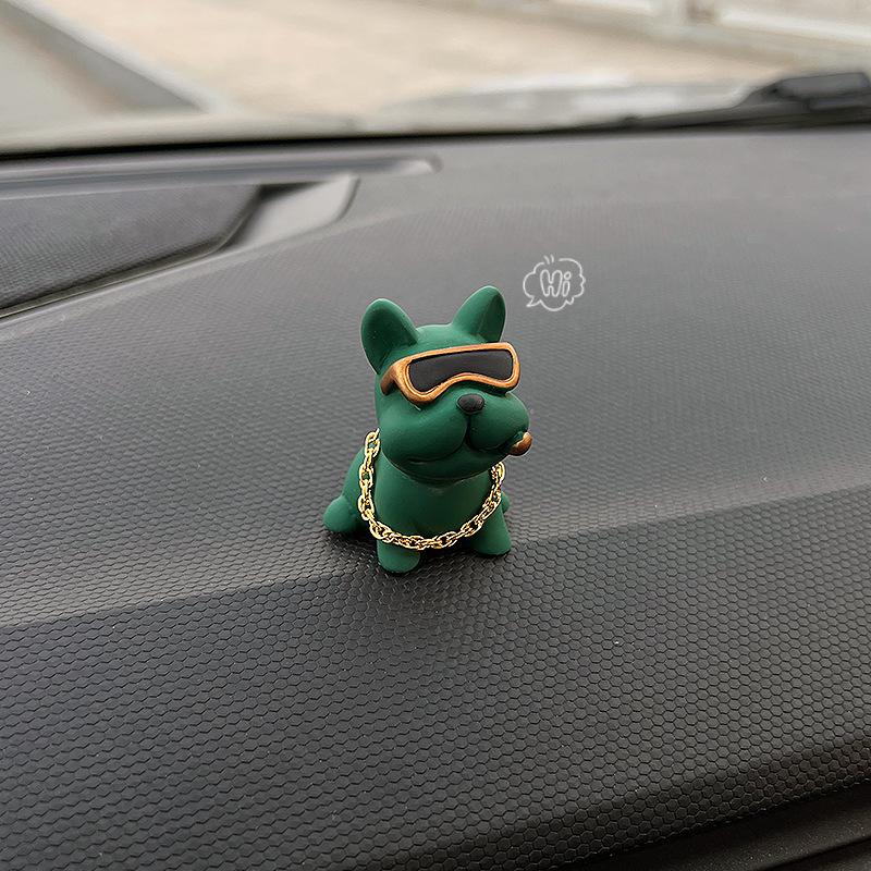 French Bulldog Temporary Parking Phone Number Plate