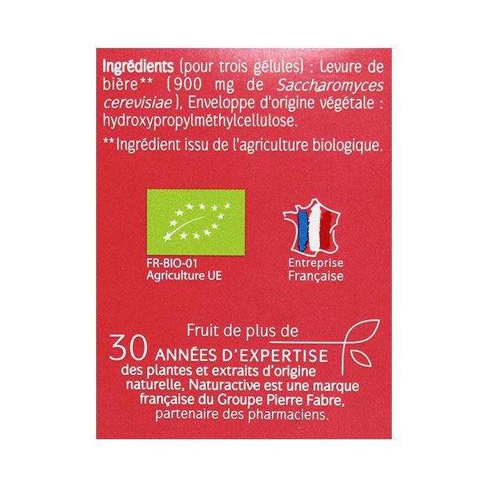 Naturactive Levure de Bière Bio 60 gélules végétale