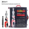 28-in-1 Multifunktionales Reparaturwerkzeug-Set Schraubendreher-Kombinations-Kit für Haus & Büro Wartung DIY Schraubendreher-Set