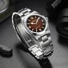 ADDIESDIVE Men’s Waterproof Quartz Watch AD2544 316L Stainless Steel C3 Retro Luminous Sapphire Fashion 37MM Wristwatch For Men