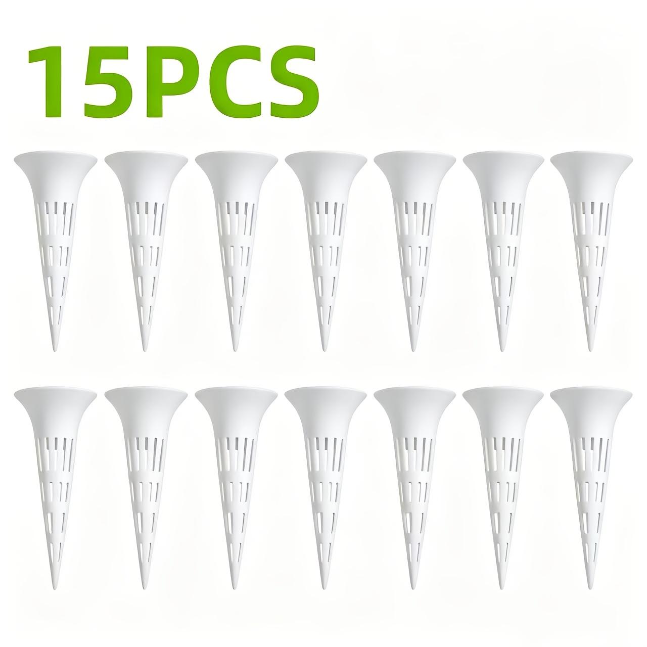 15Pcs Plastic Soil Aeration Pipes, Used For Drainage And Preventing Root Rot, Are Lightweight And Durable Garden Aerators Suitable For Indoor 15Pcs