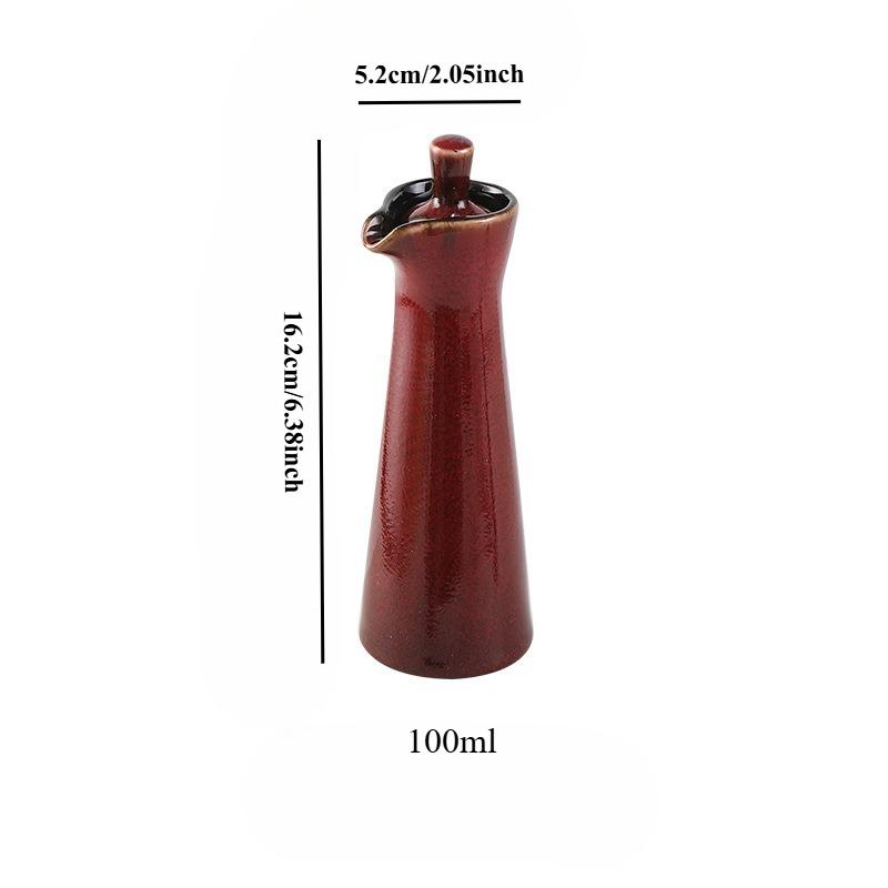 Ceramic Oil Barrel, Household Soy Sauce, Vinegar Oil Bottle, Olive Oil Seasoning Storage Container, Kitchen Accessories