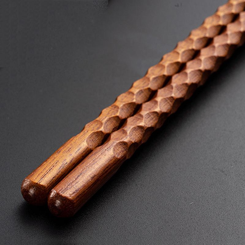 2 Pairs Cooking Chopsticks Long Frying Chopsticks 33cm Wooden Chop Stick Kitchen Extra Long Chopsticks For Hotpot Noodle Fried