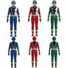 Power Rangers Dino Fury Cosplay Kostüm für Kinder Dreifarbig Optionaler Jumpsuit