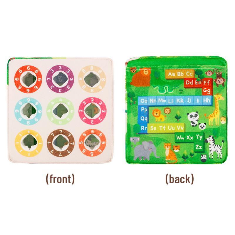 Children's Plush Radish Pull Toy - Educational Teething Toy for Number Recognition