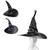 Witch Cosplay Costume Including Witch Cloak Witch Hat Eyemask and Gloves, for Girl Cosplay Party Carnivals Masquerade