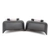 1Pair Left+Right Car Rear Door Exterior Handle Black For Jeep Compass 2007-2016