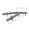 Static Airport Scene Model Kit 1:400 Double Corridor Bridge Airport Facilities Collectible Display Toy Desktop Decoration Gift