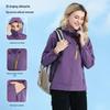 Women's Hooded Windproof Jacket for Spring/Autumn Outdoor Hiking Camping