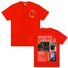 Rapper Unisexuel Carrasco Album Tour Printed T Shirts Unisexs Clothing Comfort 100 Cotton Tee Shirt Unisex Hip Hop Oversized TShirt