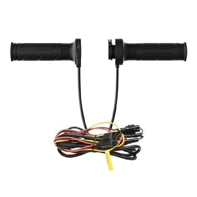 Small Temperature Control Heated Motorcycle Grips 6 Customizable Levels Motorbike Heating Grips for Modification Use