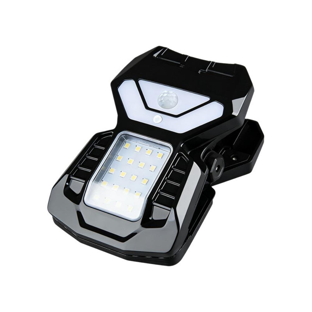Waterproof Solar Clip-on Lamp Clip On Garden Wall Light Solar Garden Lights  Terrace Lighting