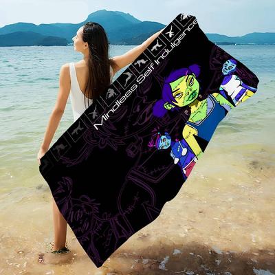 A-Mindless Self Indulgence-S Microfiber Beach Towel Absorbent Quick Dry Soft Yoga Swimming Resort Mountain Climbing Towel