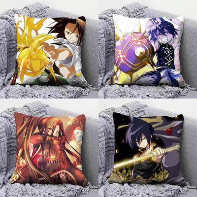 Manga Shaman King Anime Heim-Sofakissenbezüge und Dekorative Individuelle Kissenbezüge