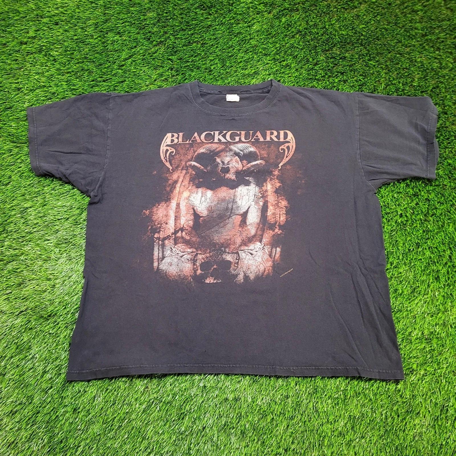 Футболка-боксерский топ Blackguard Melodic Death Metal Y2K Fit Мужская 2XL XL