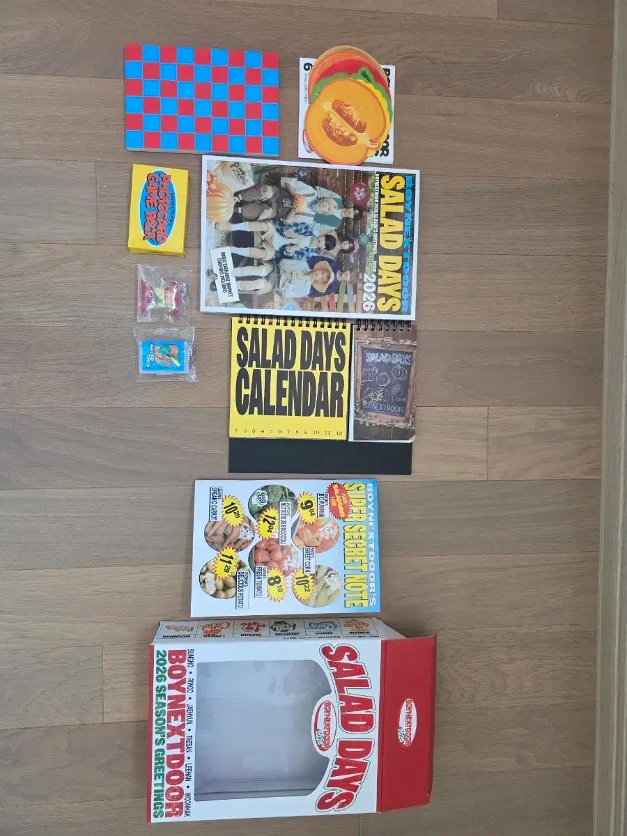 

BOYNEXTDOOR 2026 Season s Greetings Salad Days Full Set Used