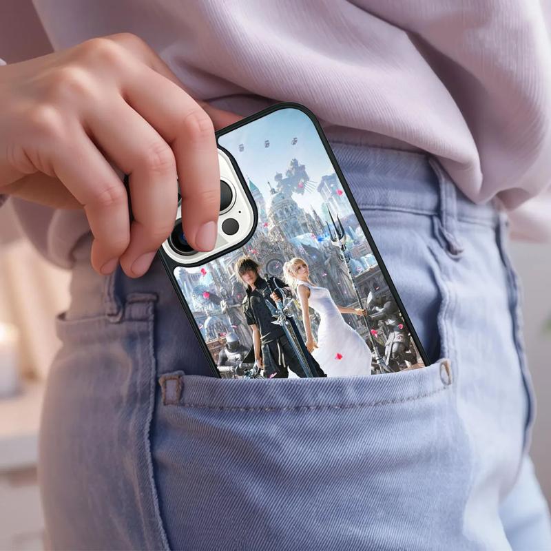 Final Fantasy VII Phone Case For iPhone 17 Air 15 16e 14 13 Pro Max Coque 12 11 Pro Max PLUS cover