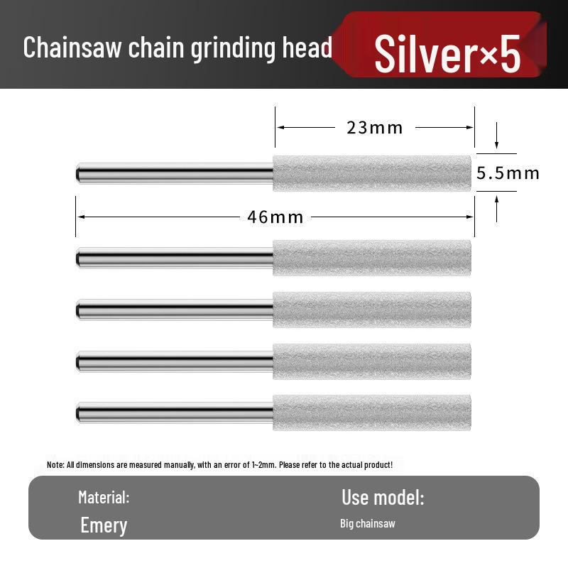 Handgeführter Kettenschleifer für Motorsägen mit Diamantschleifkopf für Holzfällersägen Schärfer