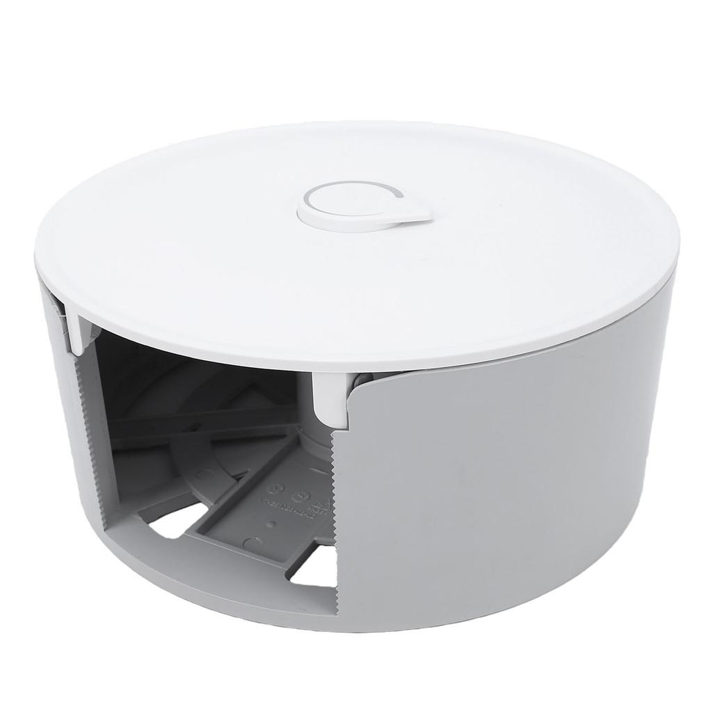 Wall Mounted Paper Towel Dispenser White Lockable Adhesive Roll Toilet Paper Dispenser for Hotel Home