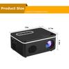 30000 Std. 1080P HD LED Tragbarer Projektor 320x240 Auflösung Multimedia Heimkino Film Beamer Video Theater