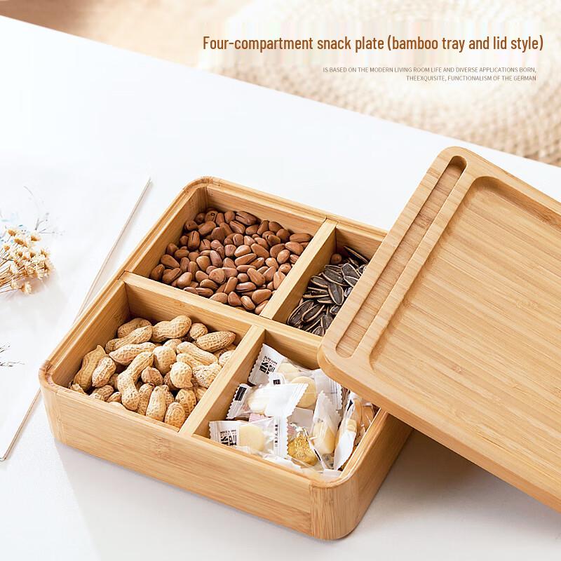 Japanese Style Divided Snack & Fruit Tray