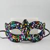 Pvc Glitter Mini Mask With Semihandmade Craft For Halloween Costumes And Parties