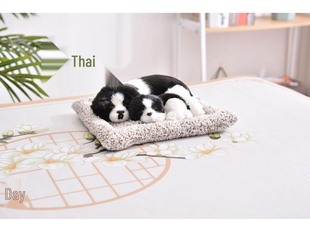 Activated Carbon Dog Ornament for Car Interior, Bamboo Charcoal Bag Decor