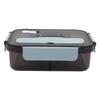 2 Compartments Bento Boxes 1100ml Large Capacity Bento Lunch Box for Student Workers Home School