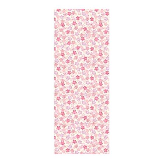 Hamamoyo Tenugui Watercolor Sakura, Watercolor Paint, Blended Colors, Nuanced Pink, Yokohama Textile Brand, Nassen Printing, 100% Cotton, 34cm x 90cm