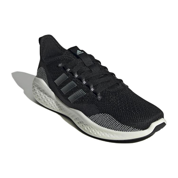 New Adidas Fluidflow 2.0 'Black Magic Grey Metallic' Women's GX8286