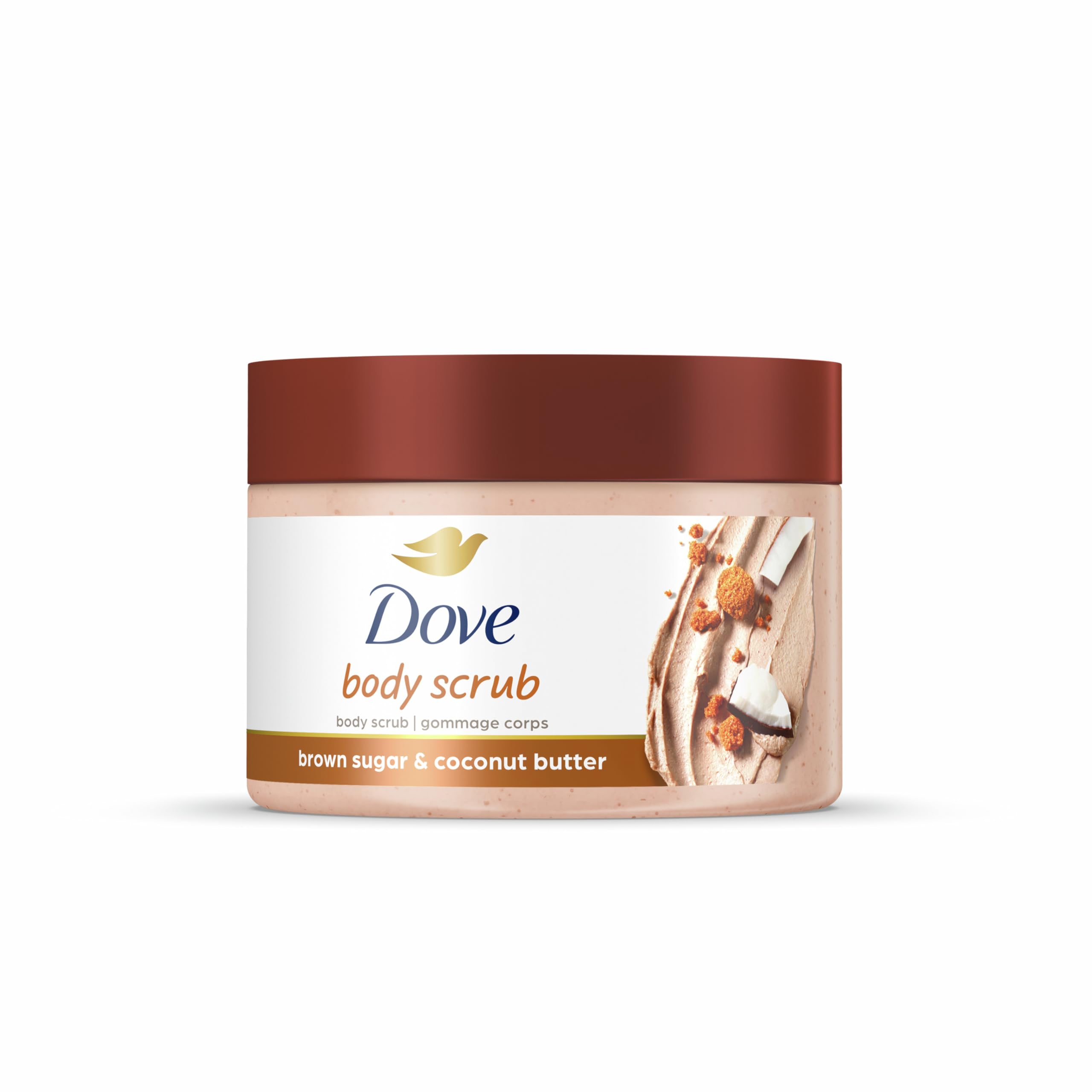 

Dove Отшелушивающий скраб для тела с коричневым сахаром, маслом и кокосом