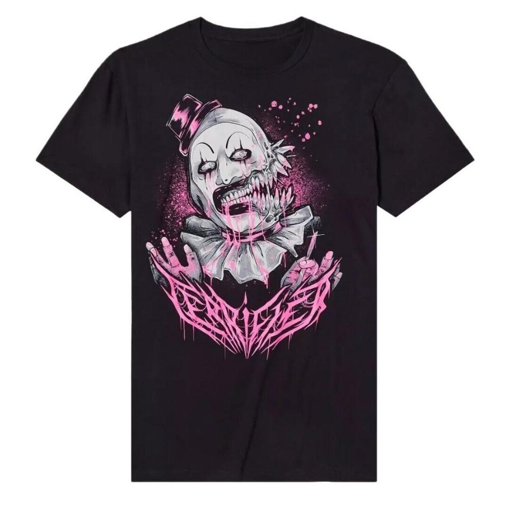 Terrifier 2 Art The Clown Pink Drips T-shirt P659260 Unisex T-Shirt XL