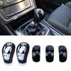5/6 Speed Universal R PU Leather Gear Shift Knob Manual Car Gear Stick Head Shift Replacement Knob Modified Shift Head