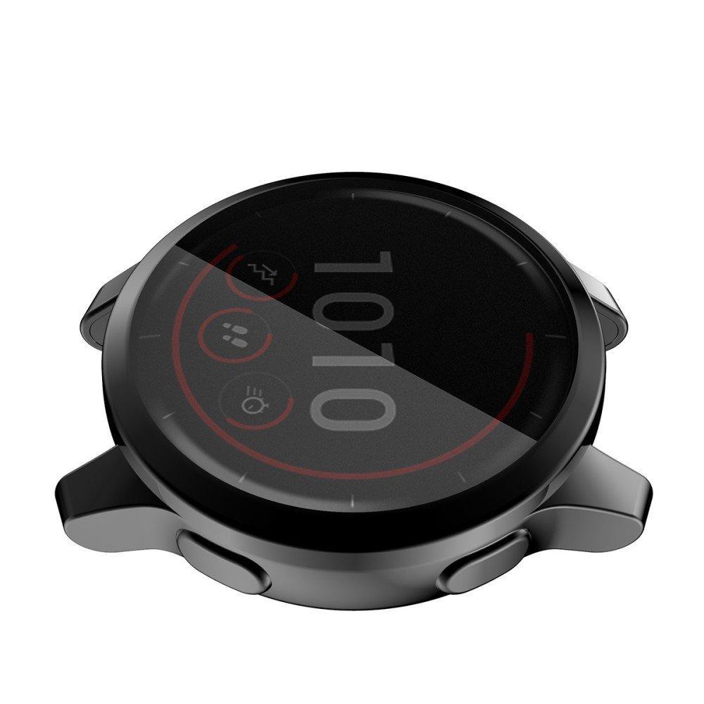 Case with TPU Cover for Garmin Venu 2 45mm/Vivoactive 4 45mm, Black